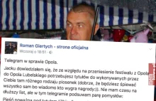 Giertych pisze telegram do Jacusia w sprawie festiwalu opolskiego