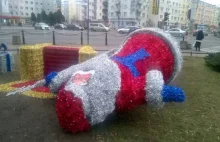 Mikołaj padł w centrum miasta