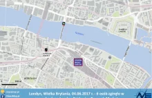 Sześć ofiar londyńskich zamachów [MAPA]