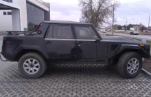 SUV Lamborghini przyłapany w Radomiu