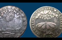 UFO na monetach z XVII wieku.