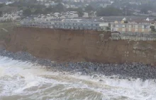 Erozja klifów w San Francisco po El Niño - nagranie z drona