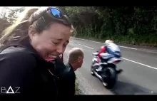 Reakcje widzów na wyścig motocyklowy Isle of Man TT