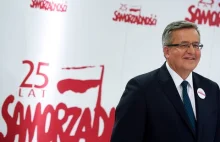 Komorowski oskarża PiS. "Zorganizowana akcja siania nienawiści"