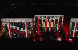 A taki video mapping szukyją Katowice na 100-lecie odzyskania niepodległości