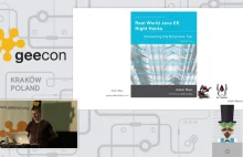 GeeCON 2015: Adam Bien - About Java EE 7 Architectures