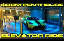 Penthouse na 56 piętrze warty 32 miliony $ do którego możesz wjechać samochodem.