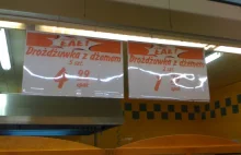 Cenowe ŁAŁ czy językowe AUĆ !?! Promocja w Auchan - Kraków Bonarka :-)