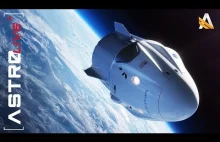 Dragon 2 - start Falcona 9 z załogową kapsułą.