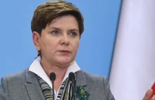 Beata Szydło wygłosiła orędzie