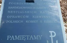 Policja usunęła z grobów banderowców tablice, które mówiły o ich...