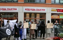 Radykalni muzulmanie demonstruja w Haskiej dzielnicy Schilderswijk