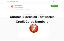 Kradzież karty kredytowej z wtyczki Chrome