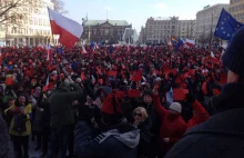 W Poznaniu tysiące ludzi protestowało przeciwko polityce prowadzonej przez PiS