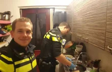 Holenderska policja - piękny obrazek