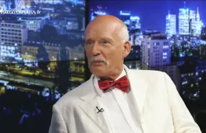 [video] Korwin-Mikke:Czy żałuję spoliczkowania Boniego? Powinienem go kijem obić