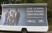 Skandal! We Włoszech zablokowano kampanię przeciwko homopropagandzie