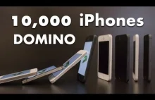 Oto jak wywraca się 28,5mln PLN czyli 10,000 iPhone 5 Domino