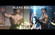 Bruce Lee kontra miecz świetlny