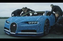 Jak zbudowano jeżdzący model Bugatti Chiron z Lego w skali 1:1