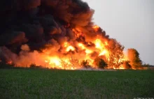 Pali się składowisko 900 ton odpadów chemicznych!