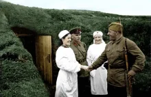 Sowieccy żołnierze na II Wojnie Światowej (w kolorze)