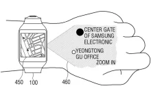 Zegarek z wyświetlaczem na całej dłoni? Nowy patent Samsunga