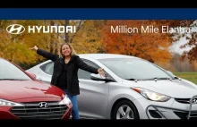Pamiętacie Hyundai'a Elantrę z 1mln mil? Właścicielka dostała nową Elantrę.