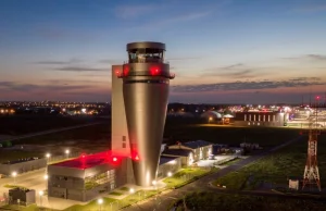 Otwarcie najwyższej w Polsce wieży kontroli lotów na lotnisku w Pyrzowicach