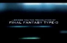 Final Fantasy Type 0 English Translation PSP
