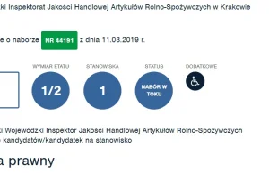 Kancelaria premiera szuka Radcy Prawnego do Krakowa. Pensja 1524,00 zł brutto