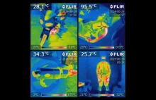 Tak wygląda motocykl w kamerze termowizyjnej