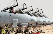 12 samolotów A-10 Warthog wróciło do Europy, zostały wycofane w 2013 roku.