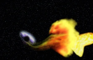 CZARNE DZIURY: Zaobserwowano gwiazdę, która wpadła do czarnej dziury