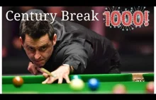Ronnie O'Sullivan Century Break 1000
