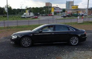 SKRADZIONO AUTO! Jastrzębie-Zdrój Audi A8 4.2 TDI Long