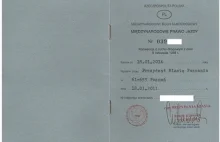 Jak w XXI w. w Polsce wygląda dokument urzędowy pt.prawo jazdy międzynarodowe