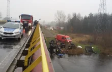 Cztery lata więzienia za wypadek, w którym ciężarówka spadła do mostu.