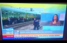 Polsat News - Agnieszka Kosowicz - żenująca wypowiedź o imigrantach.