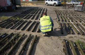 Wyrzutnie przeciwlotnicze, granaty. Arsenał na posesji w Lublińcu