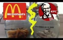 Niezniszczalne frytki z McDonalda i KFC ?