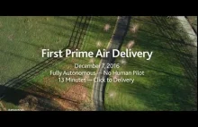 Dostawa przesyłek dronem: Amazon Prime Air’s