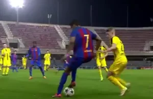 Liga Młodzieżowa UEFA: 17-latek z Barcelony ośmieszył "młodą" Borussię [WIDEO]