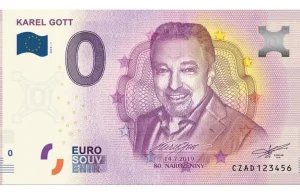 Czechy wprowadziły banknot o nominale 0 euro