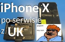 iPhone X - zalany i naprawiany w UK przez dwa serwisy