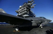 To cudo kosztuje ok. 132 mln dolarów. Myśliwiec F-35C zaliczył swoje...