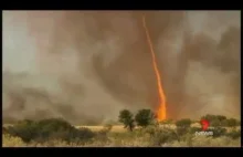 Ogniste tornado w Australii