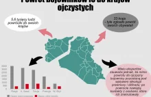 Powrót bojowników IS do krajów ojczystych [INFOGRAFIKA]