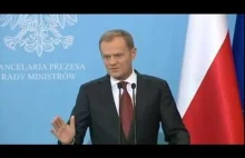 Donald Tusk o budżecie 2013