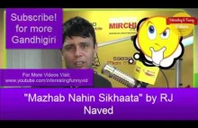 "Mazhab Nahin Sikhaata" By RJ Naved